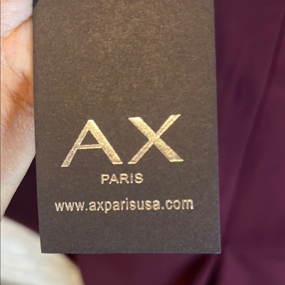 AX Paris Red Long Sleeve Sheath Dress with V-Neck for Cocktail - Picture 12 of 16